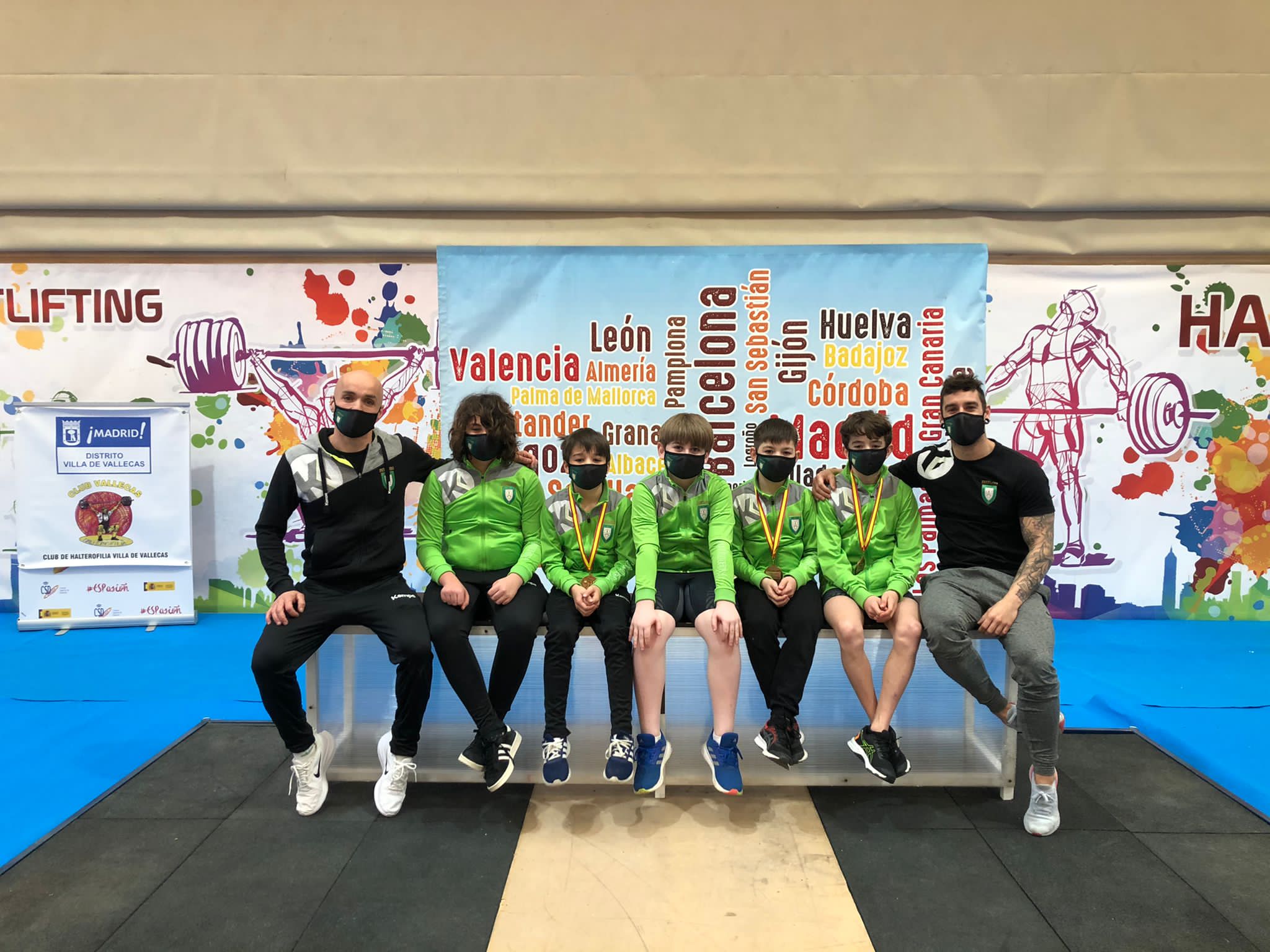 NUEVOS TRIUNFOS DE LA HALTEROFILIA NAVARRA EN EL CAMPEONATO DE ESPA&Ntilde;A EN EDAD ESCOLAR